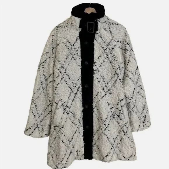 Free People Black and White Jacket - Picture 3 of 9